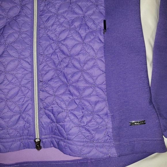 Sunice ladies U.S. Women's Open 2017 Purple‎ Quilted jacket size XS - Picture 2 of 10